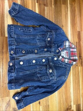 VINTAGE- Kids Dark Denim Jacket